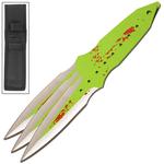 Brute Force Zombie Slasher Throwing Knife Set