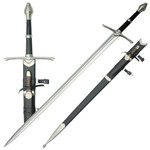 Medieval Strider Sword With Knife In The Scabbard
