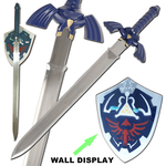 Zelda Link Triforce Shield and Sword